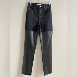 NEW Abercrombie & Fitch 90s Straight Ultra High Rise Jeans Size 2 Black